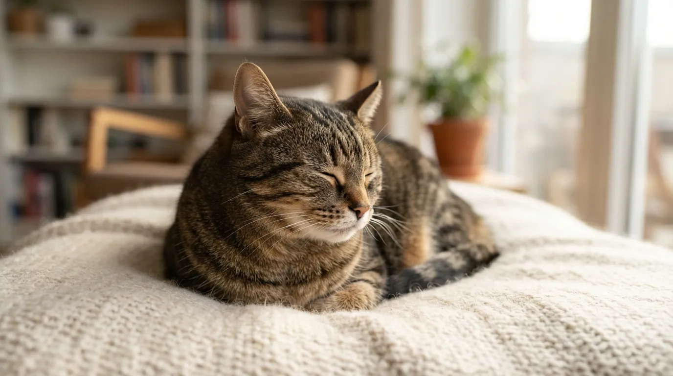Way #9 - A Cat's Purr Operates at a Therapeutic Healing Frequency (Image Credits: Gemini)