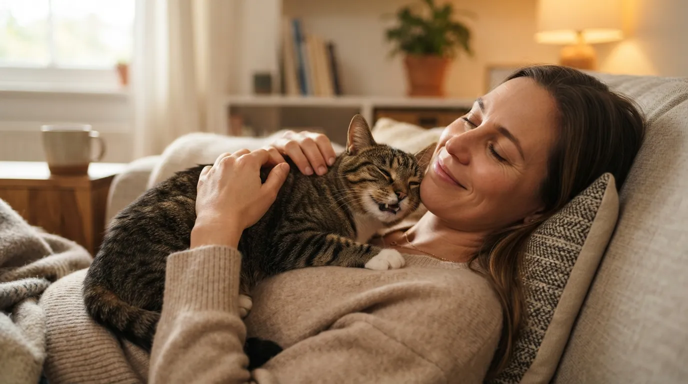 Way #8 - Just Five Minutes of Purring Can Lower Your Blood Pressure (Image Credits: Gemini)