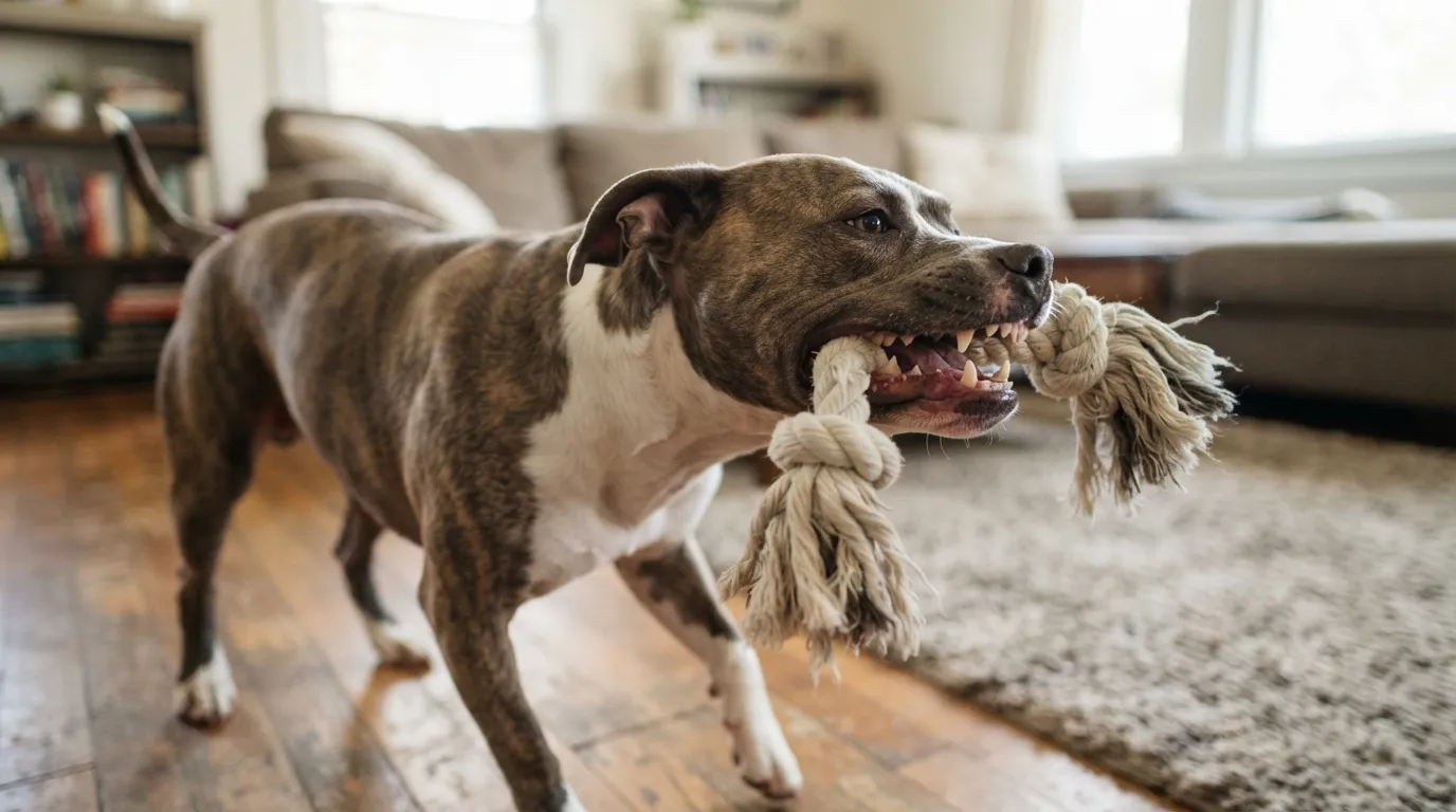 #5 - Pit Bulls Have "Locking Jaws" (Image Credits: Gemini)
