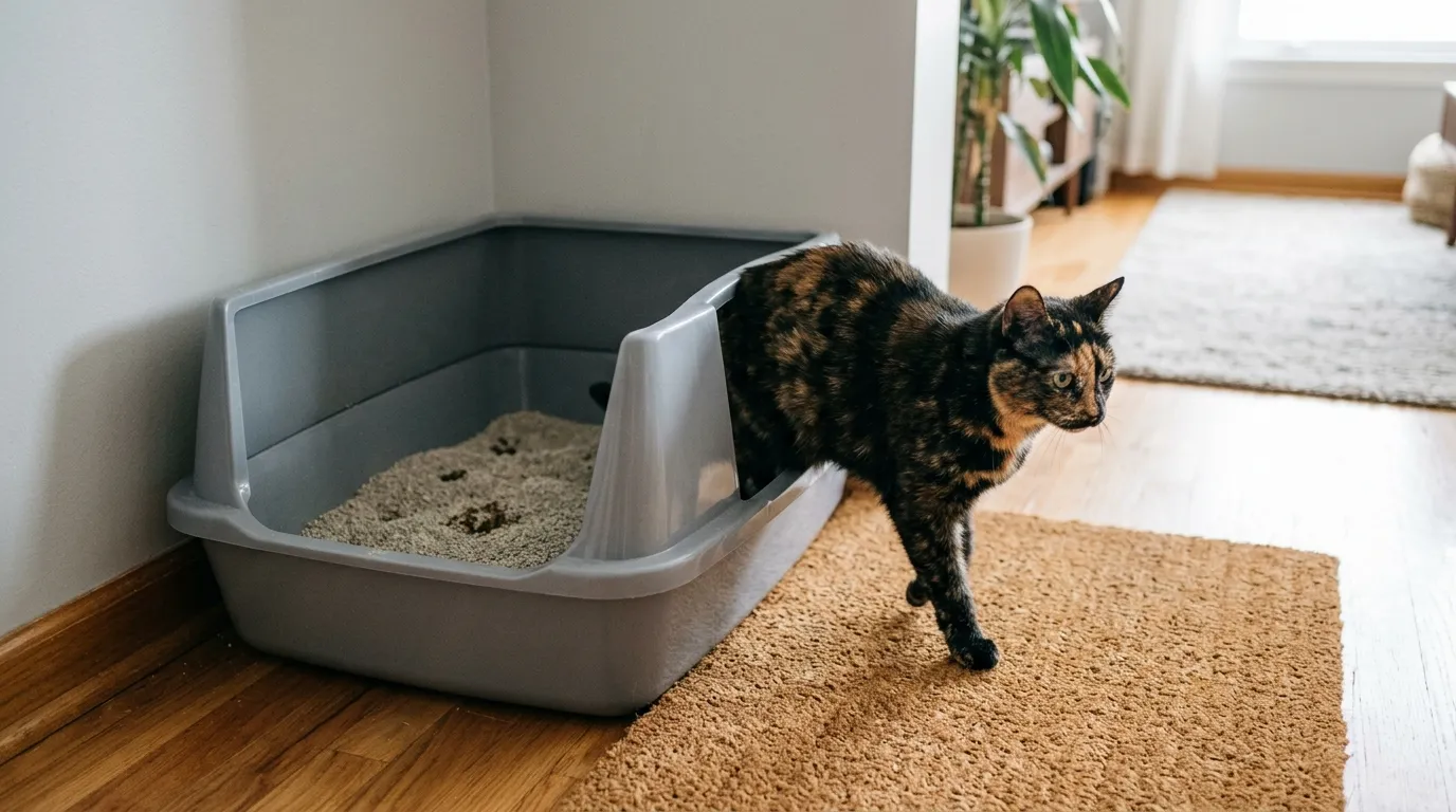 #12 – Consistent Litter Box Habits (Image Credits: Gemini)