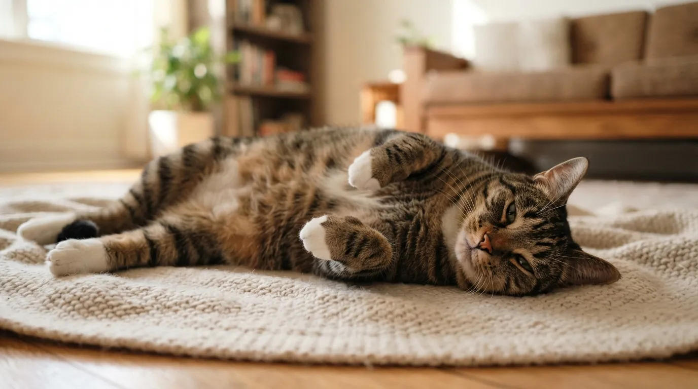 #14 - They Expose Their Belly Without Asking for a Rub (Image Credits: Gemini)
