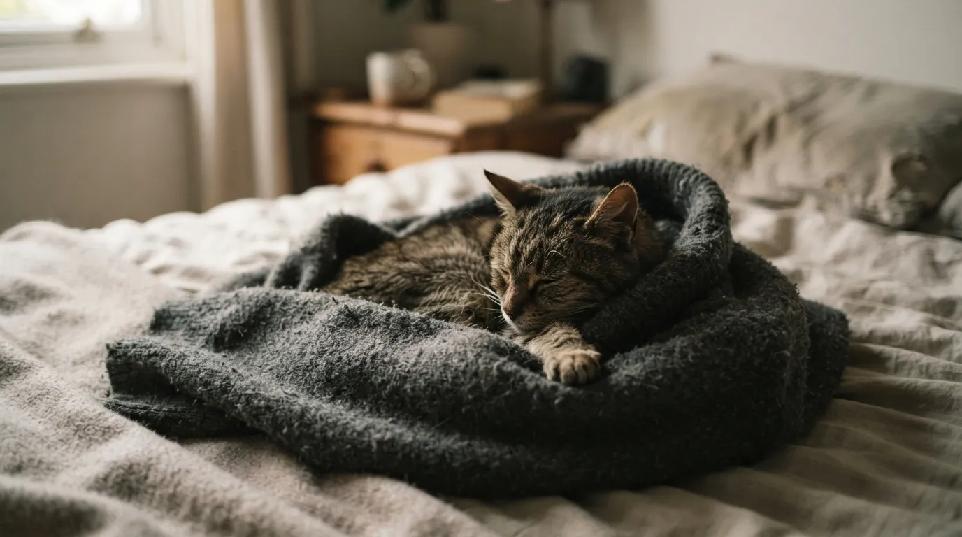 #4 - Seeking Your Specific Scent When Resting (Image Credits: Gemini)