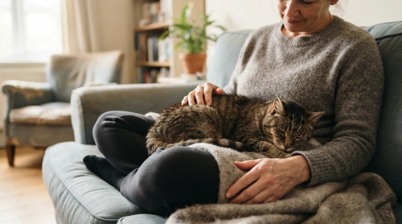 #1 - Simply Choosing Your Lap When It Has Nowhere Else to Go (Image Credits: Gemini)