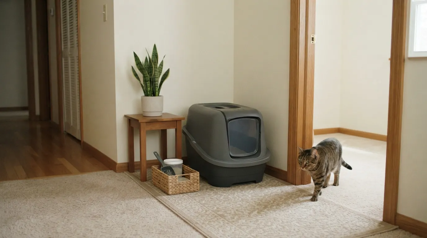 #12 - Where You Put the Litter Box Changes Everything (Image Credits: Gemini)