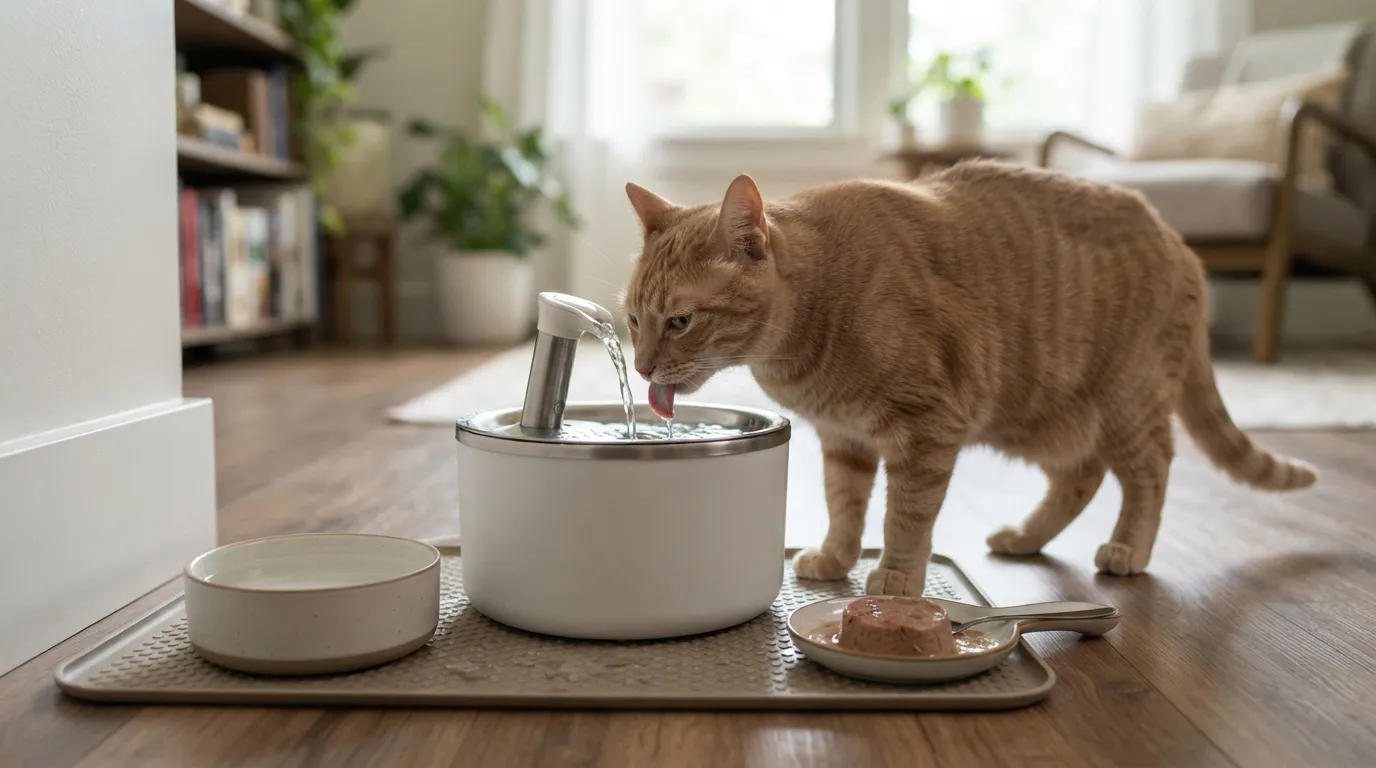 #10 - Your Cat Is Probably Chronically Dehydrated and You Don't Know It (Image Credits: Gemini)