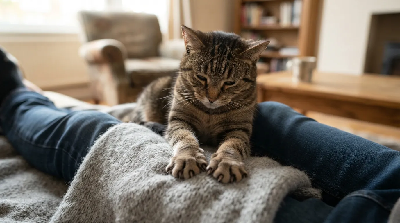 #11 - Kneading ("Making Biscuits") on You (Image Credits: Gemini)