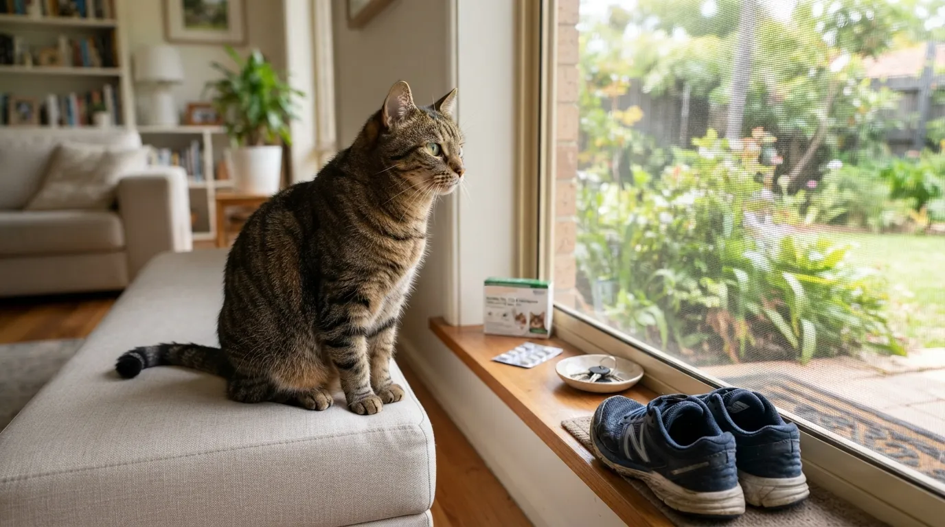 #5 - Assuming Indoor Cats Don't Need Parasite Prevention (Image Credits: Gemini)
