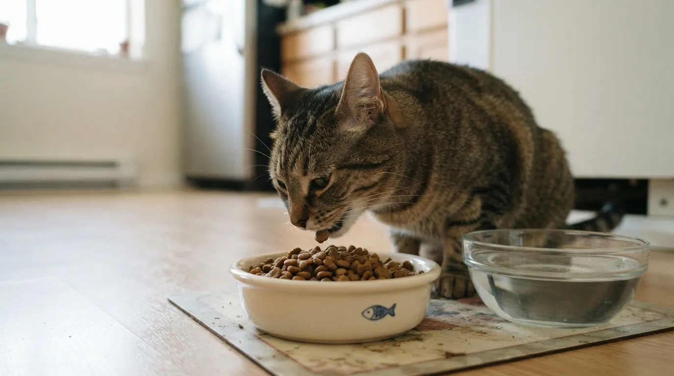 #4 - Feeding Only Dry Food (Image Credits: Gemini)