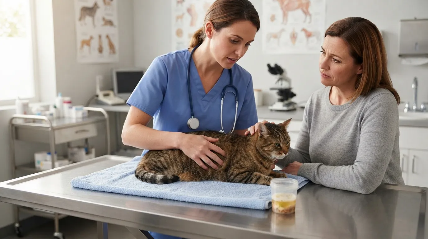 #1 - Dismissing Vomiting as "Just a Hairball" (Image Credits: Gemini)
