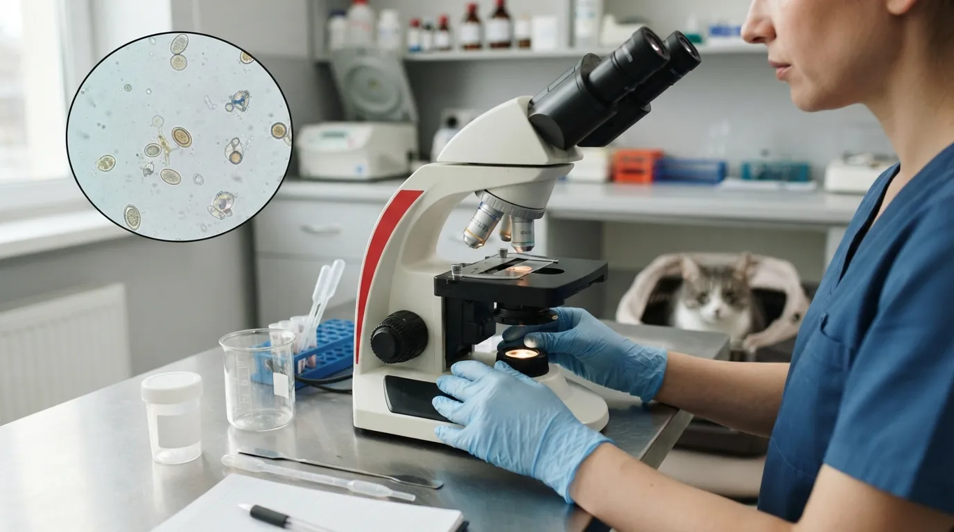 #5 - Fecal Parasite Exam (Image Credits: Gemini)