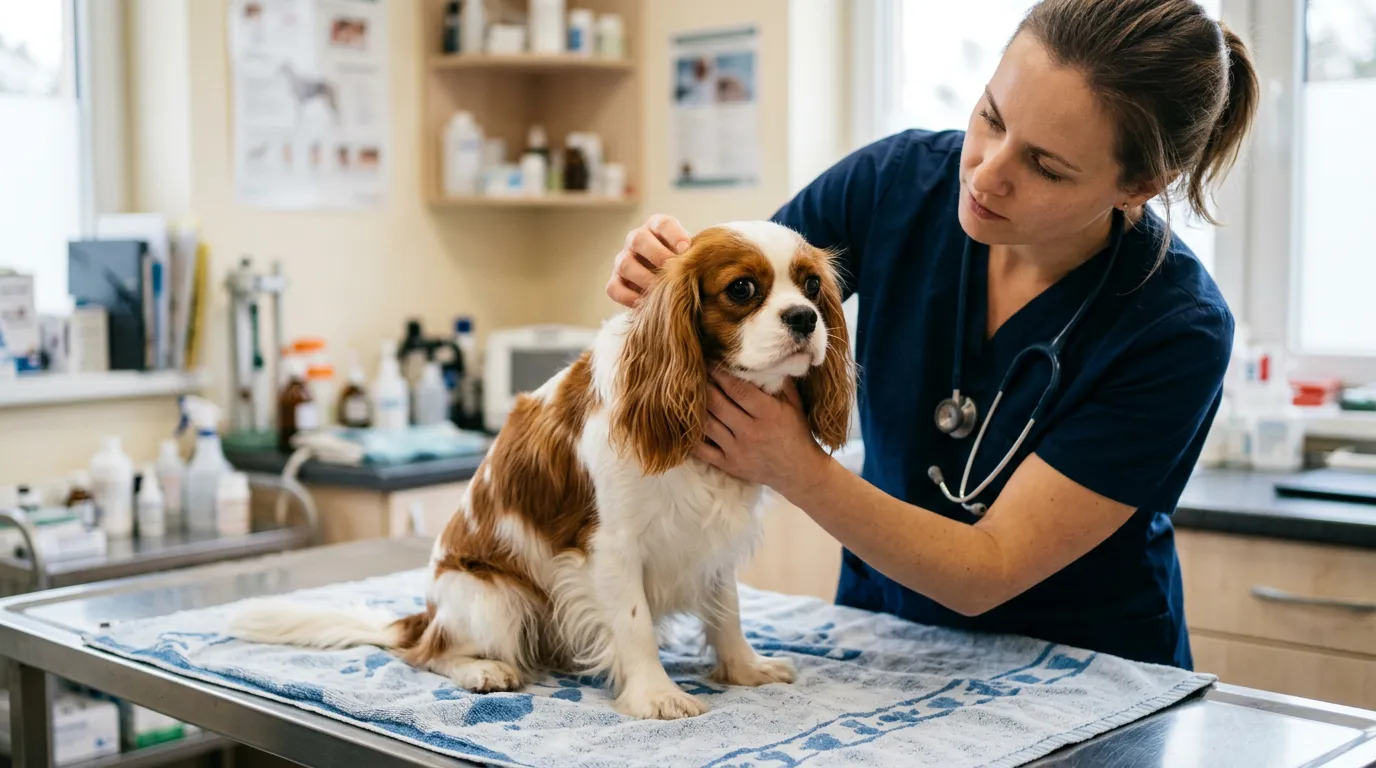 #7 - Cavalier & Other Small Breeds: Syringomyelia - Pain You Can't See (Image Credits: Gemini)