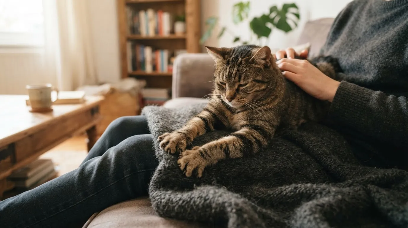 #9 - Kneading Your Lap Like Bread Dough (Image Credits: Gemini)