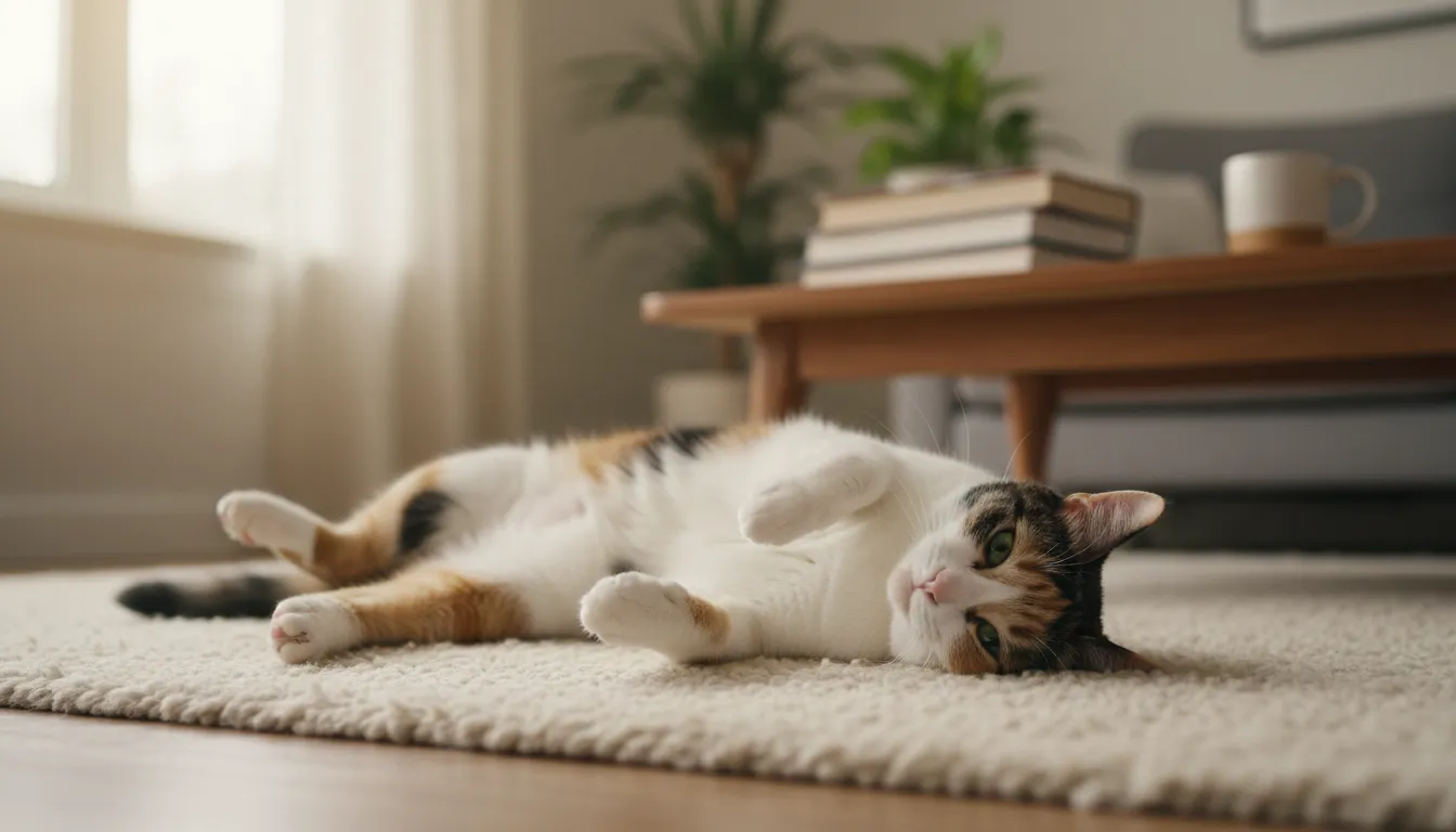 #2 - Showing You Their Belly (Without Asking for a Rub) (Image Credits: Gemini)