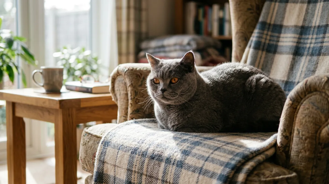 #12 - British Shorthair: The Dignified Roommate (Image Credits: Gemini)