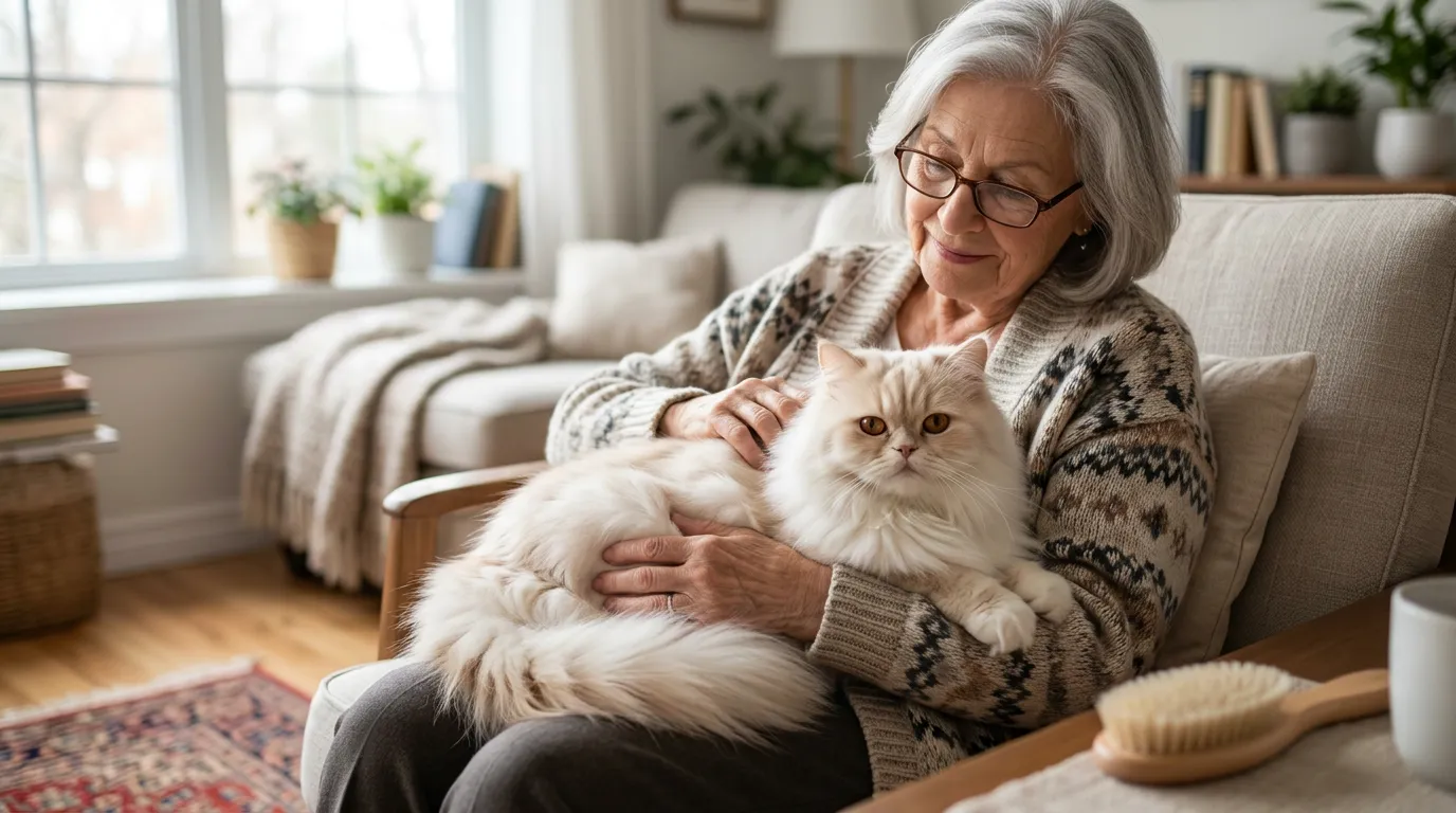 #8 - Persian: The Serene Lap Warmer (Image Credits: Gemini)