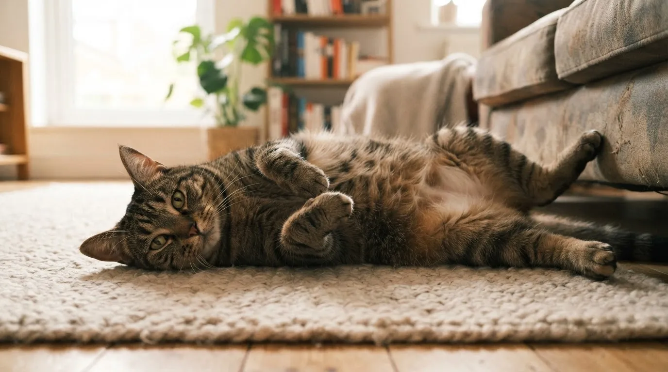 #4 - They Expose Their Belly to You (Image Credits: Gemini)