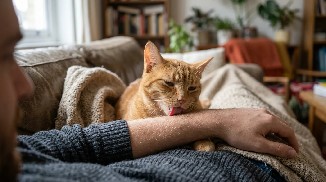 #6 - They Groom You (Allogrooming) (Image Credits: Gemini)