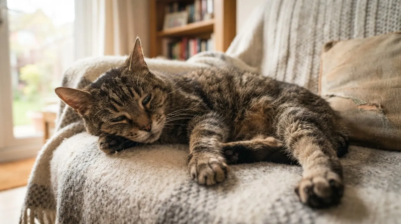 #5 - They Purr in Specific, Relaxed Situations (Image Credits: Gemini)