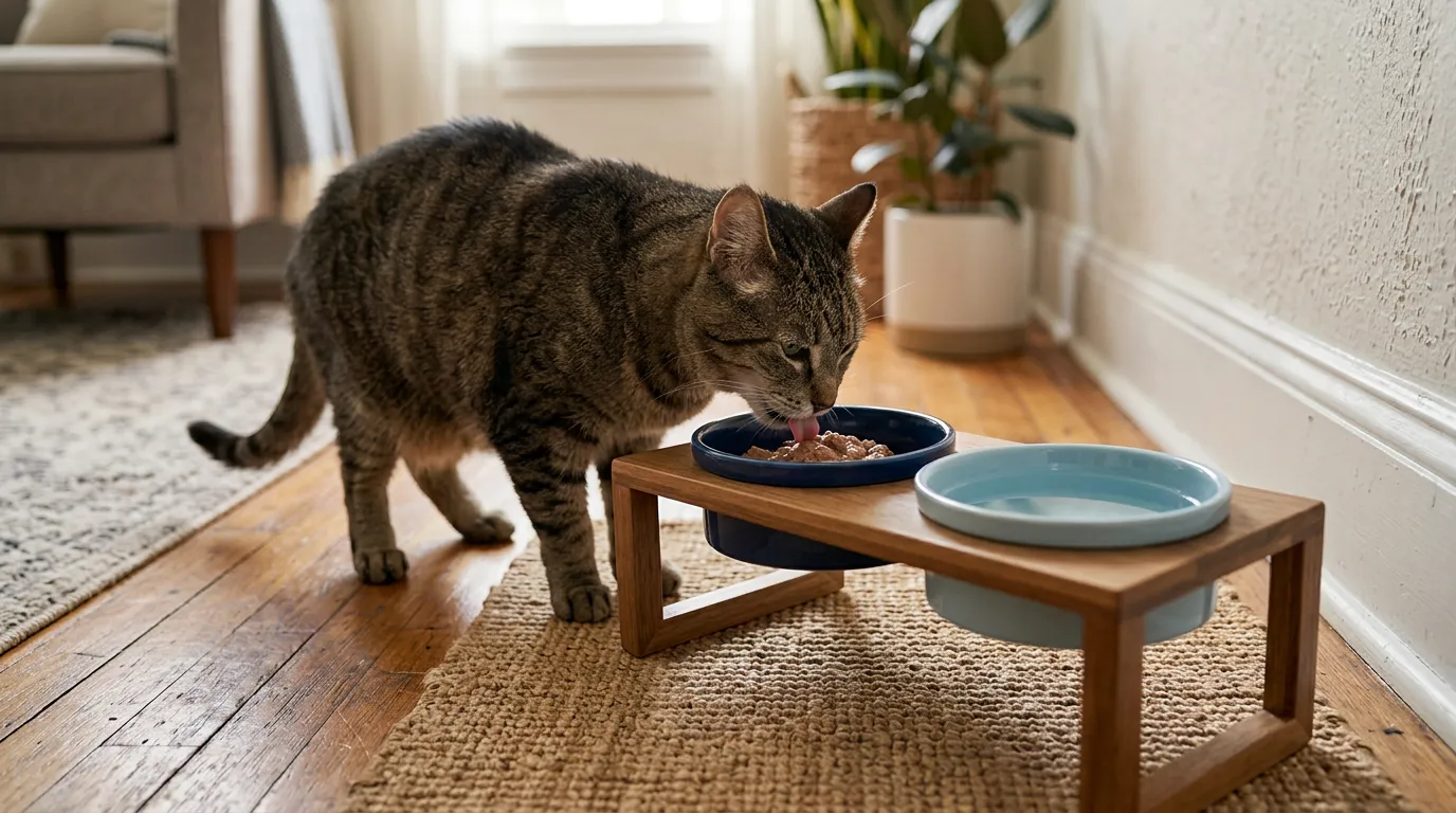 #9 - Elevated Food and Water Bowls (Image Credits: Gemini)