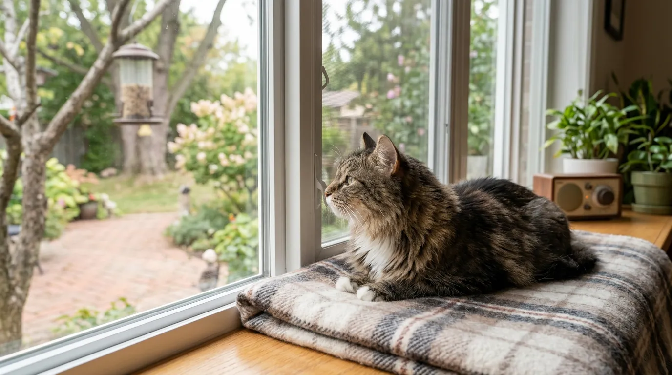 #12 – Window-Watching as a Full-Time Job (Image Credits: Gemini)