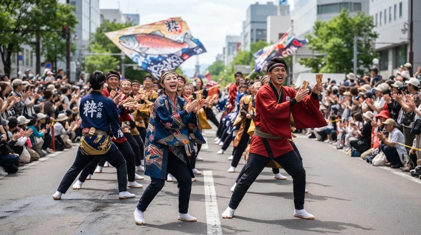 #5: Yosakoi Soran, Japan's "Folk Dance" Born in 1992 (Image Credits: Gemini)