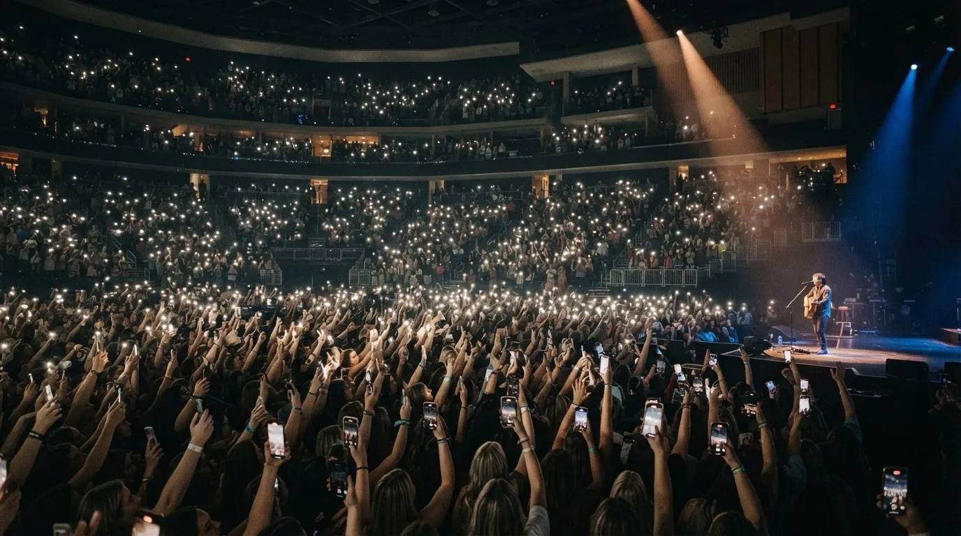 #2 - Phone Flashlight Seas During Arena Ballads (Image Credits: Gemini)