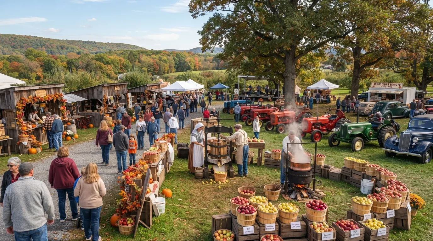 #12 - National Apple Harvest Festival (Biglerville, Pennsylvania) (Image Credits: Gemini)