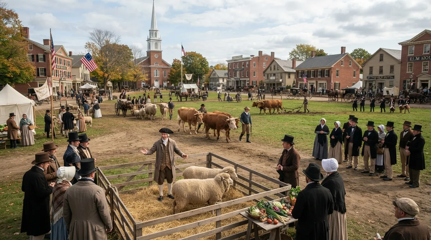 #7 - Berkshire Cattle Show (Pittsfield, Massachusetts) (Image Credits: Gemini)