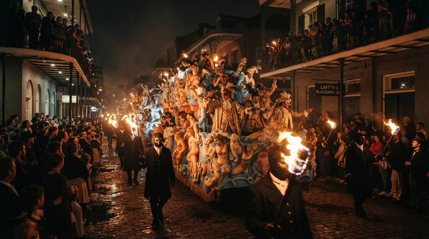 #12 - Comus and the Torchlit Night Parade (Image Credits: Gemini)