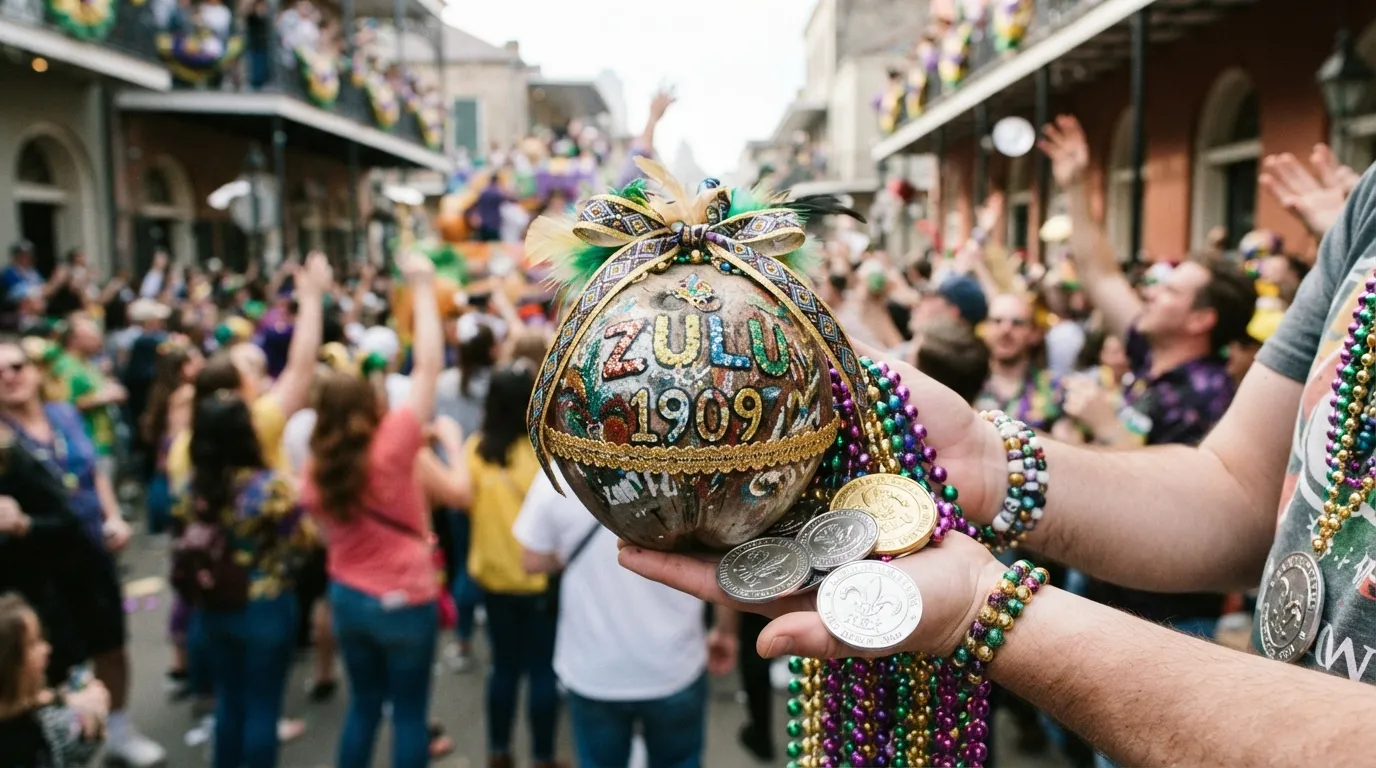 #10 - Beads, Doubloons and Zulu Coconuts (Image Credits: Gemini)