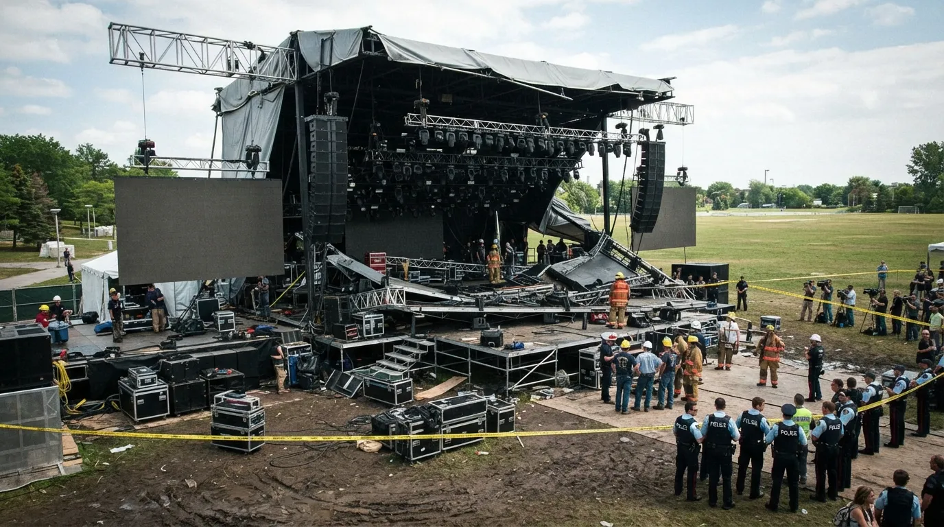 #5 - Radiohead’s Toronto Stage Collapse, 2012 (Image Credits: Gemini)