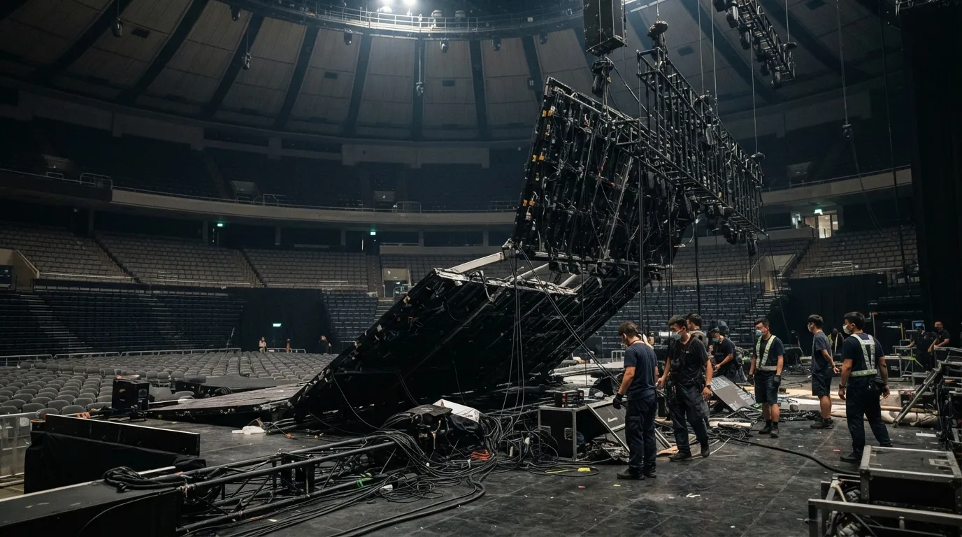 #9 - The 2022 Mirror Concert in Hong Kong and the Screen Above the Dancers (Image Credits: Gemini)