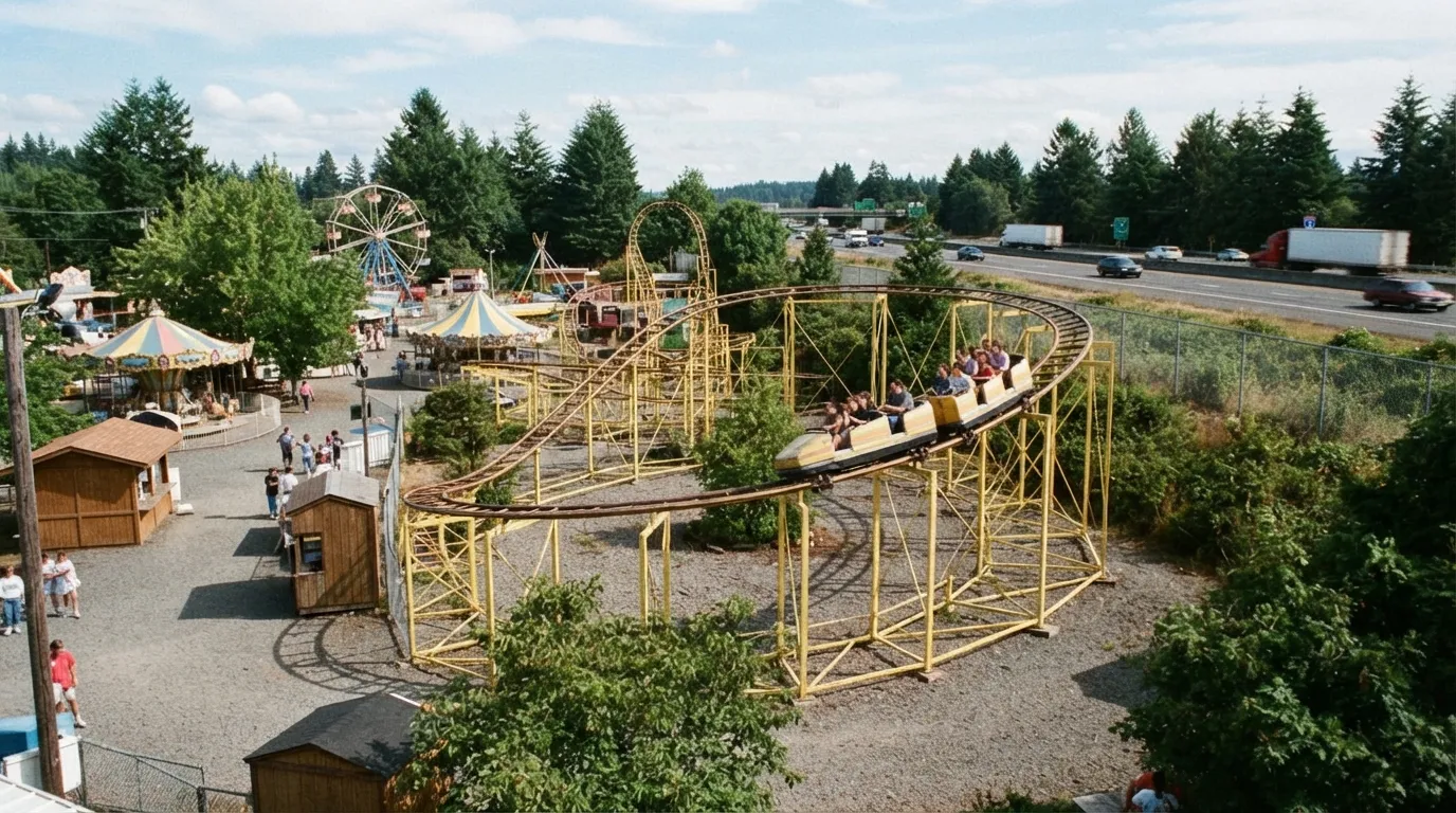 #19 - Thrill-Ville USA Coasters in Turner, Oregon (Image Credits: Gemini)