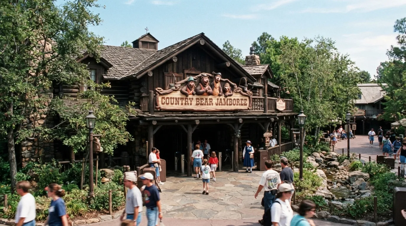 #7 - Country Bear Jamboree at Disneyland (Image Credits: Gemini)