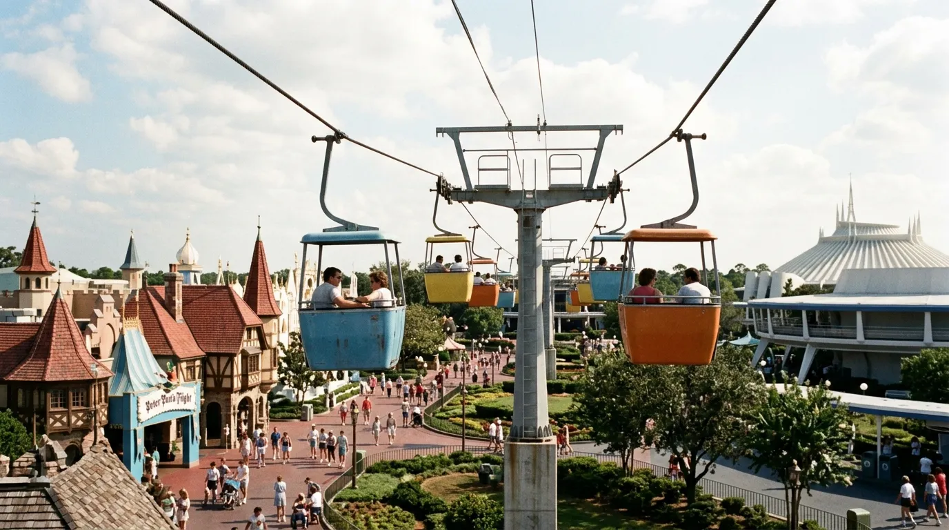 #5 - Skyway at Magic Kingdom (Image Credits: Gemini)