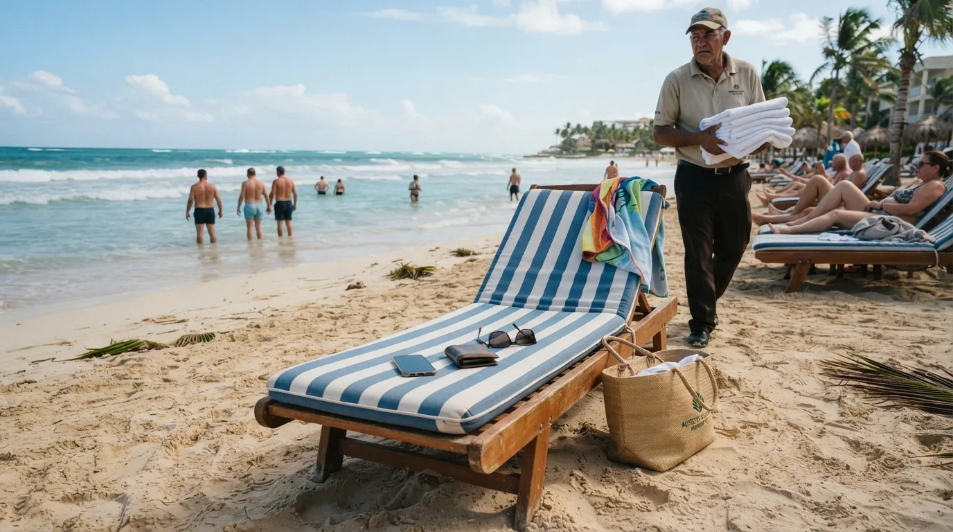 #11 - Leaving the Phone on the Lounger, Then Blaming Housekeeping (Image Credits: Gemini)