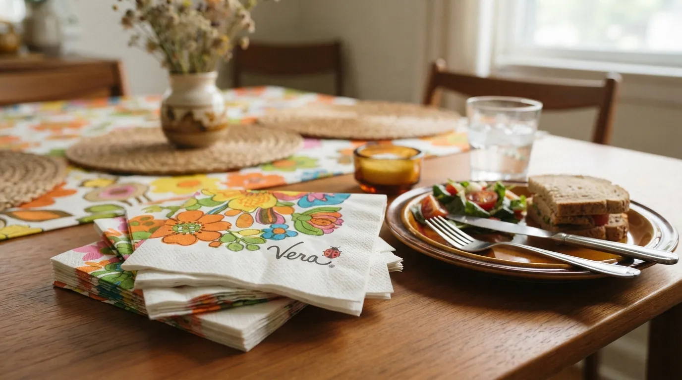 #9 - Vera Neumann Printed Paper Napkins (Image Credits: Gemini)