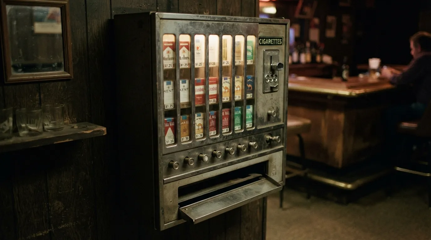 #3 - Cigarette Vending Machines (Image Credits: Gemini)