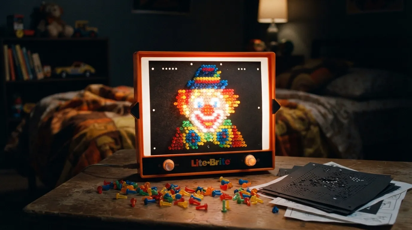 #19 - Lite-Brite (Image Credits: Gemini)