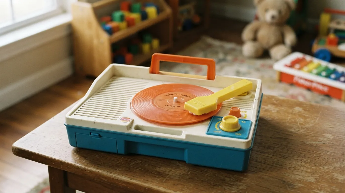 #4 - Fisher-Price Record Player (Image Credits: Gemini)
