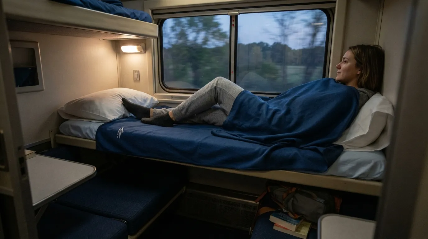 #8 - The Amtrak Blanket That Felt More Like a Throw (Image Credits: Gemini)