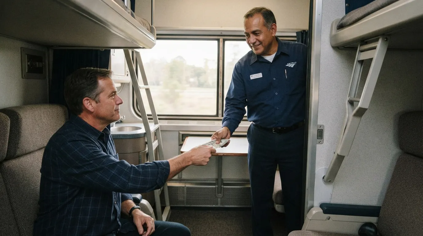 #2 - Tipping Your Sleeper Attendant and Dining Car Servers (Image Credits: Gemini)