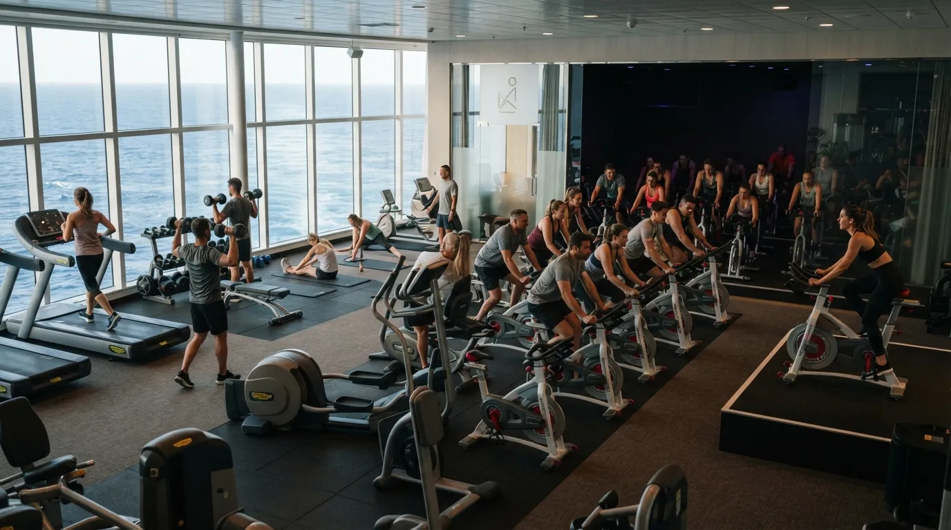 #12 - Group Fitness Classes While the Gym Floor Stays Open to Everyone (Image Credits: Gemini)