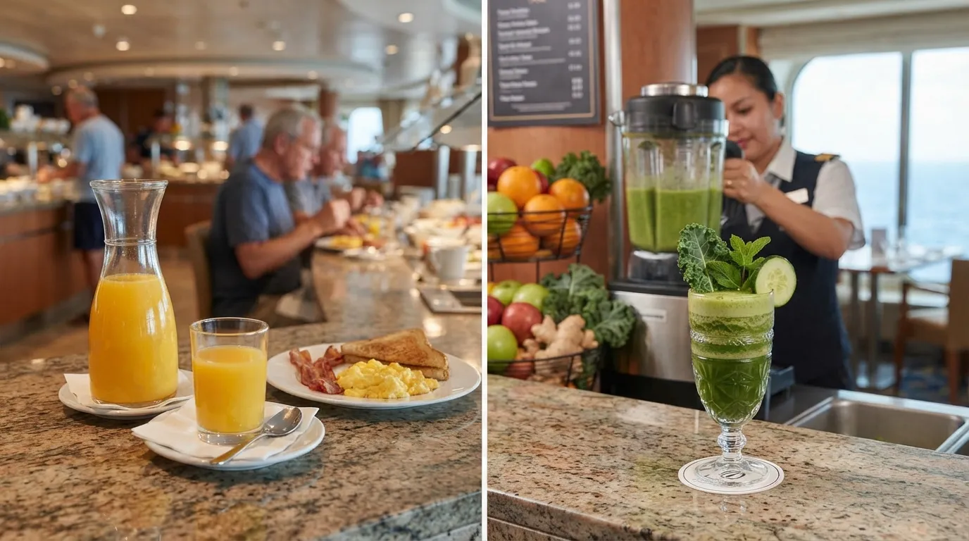 #3 - Fresh-Squeezed Juice and Smoothies While Breakfast Juices Come Included (Image Credits: Gemini)