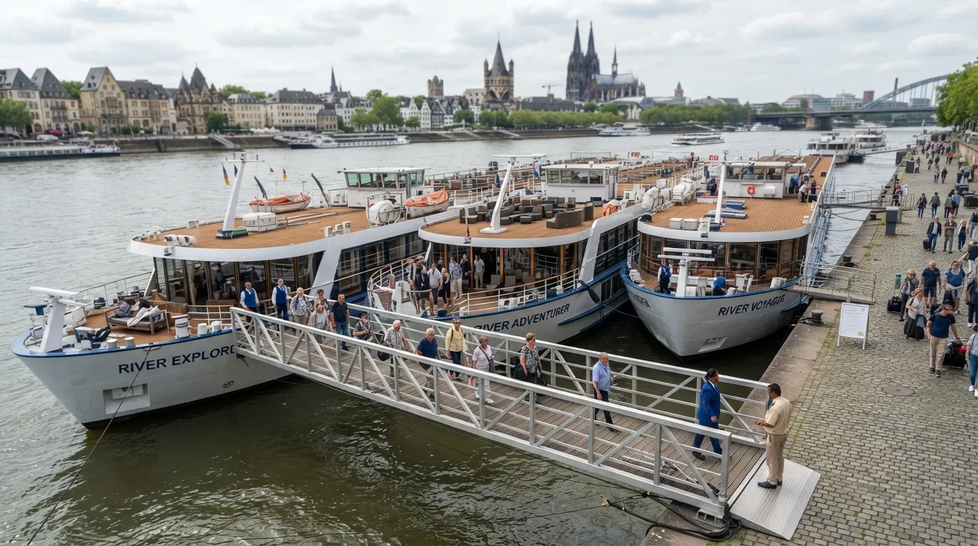 #17 - Rafting and Walking Through Other Ships on the Rhine (Image Credits: Gemini)