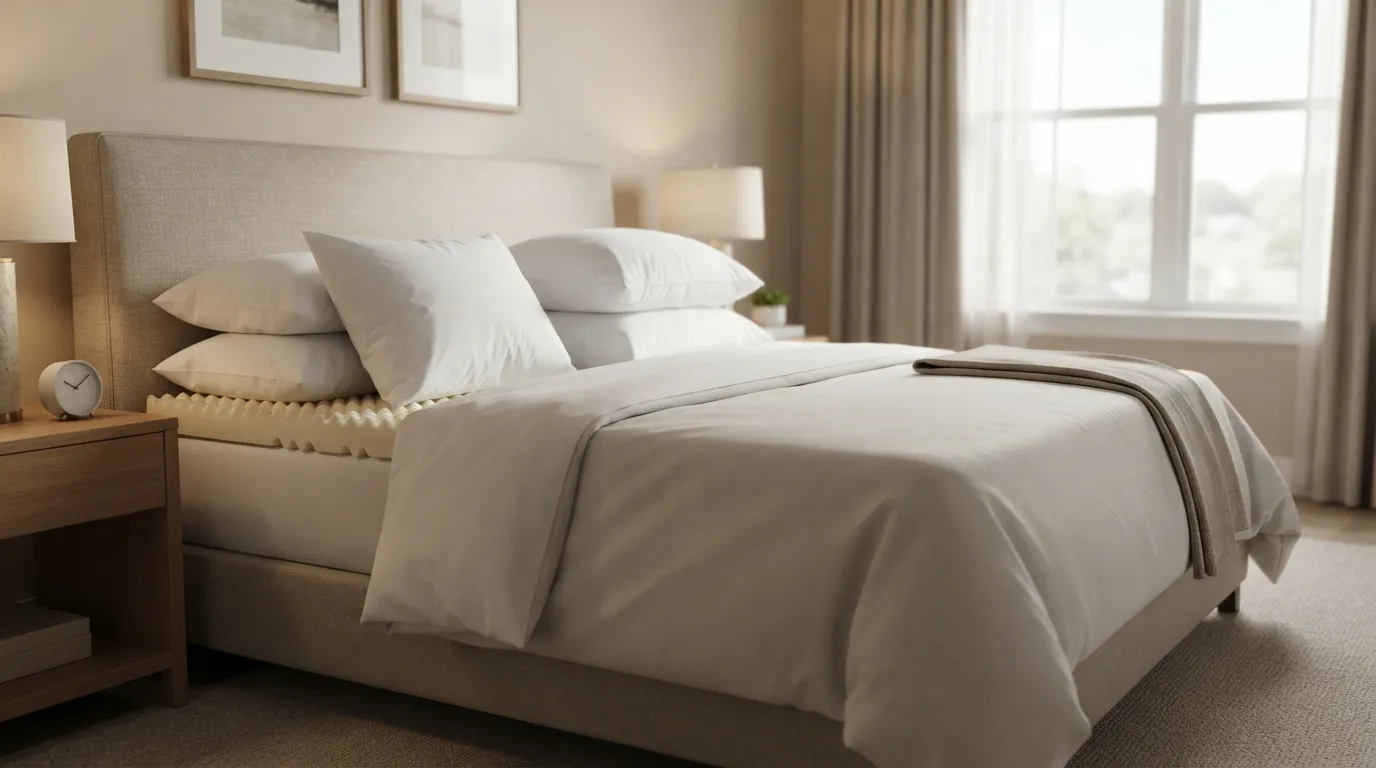 #7 - Extra Pillows or a Firmer Mattress Topper (Image Credits: Gemini)