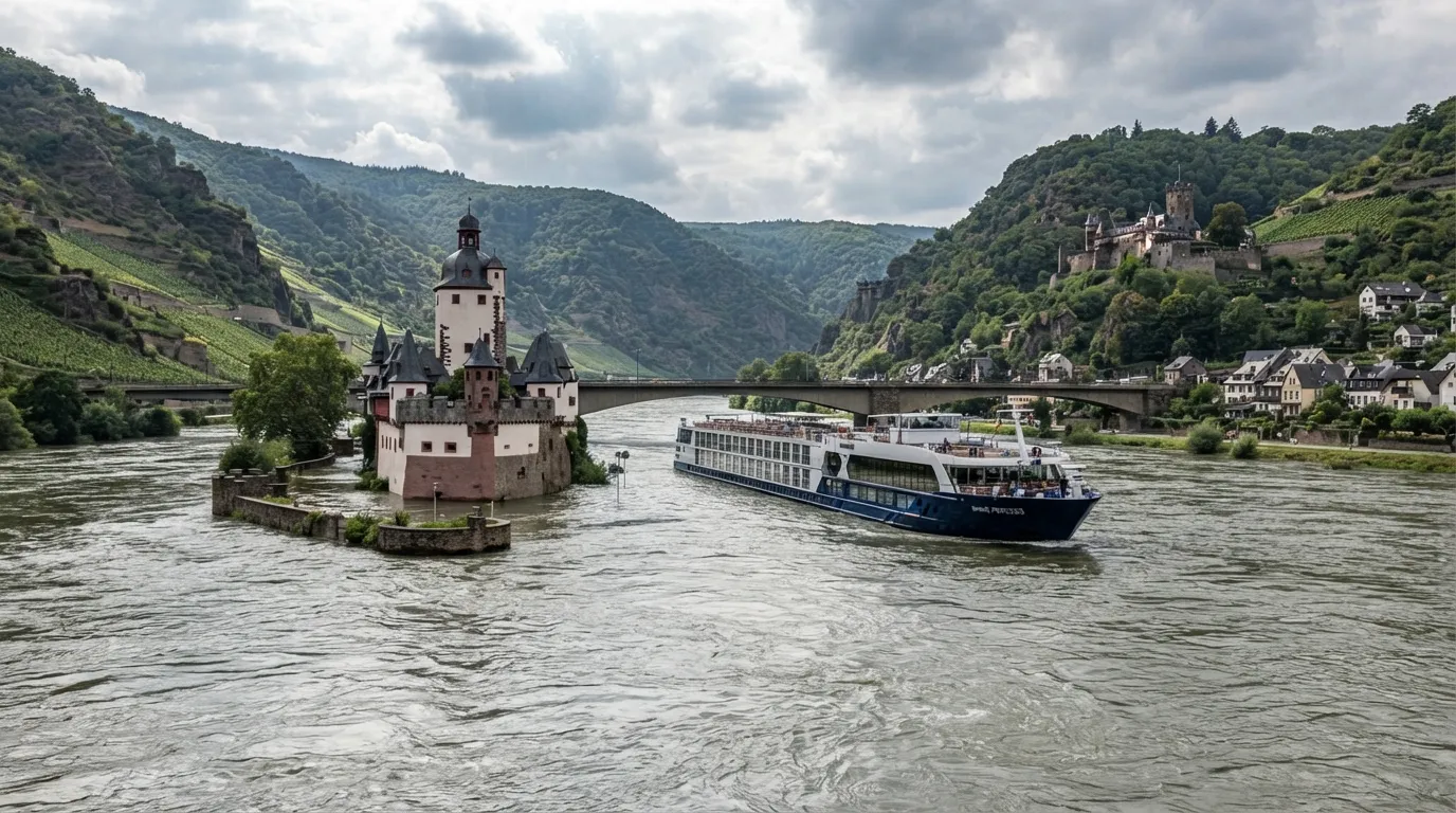 #3 - Itinerary Changes from Water Level Fluctuations (Image Credits: Gemini)