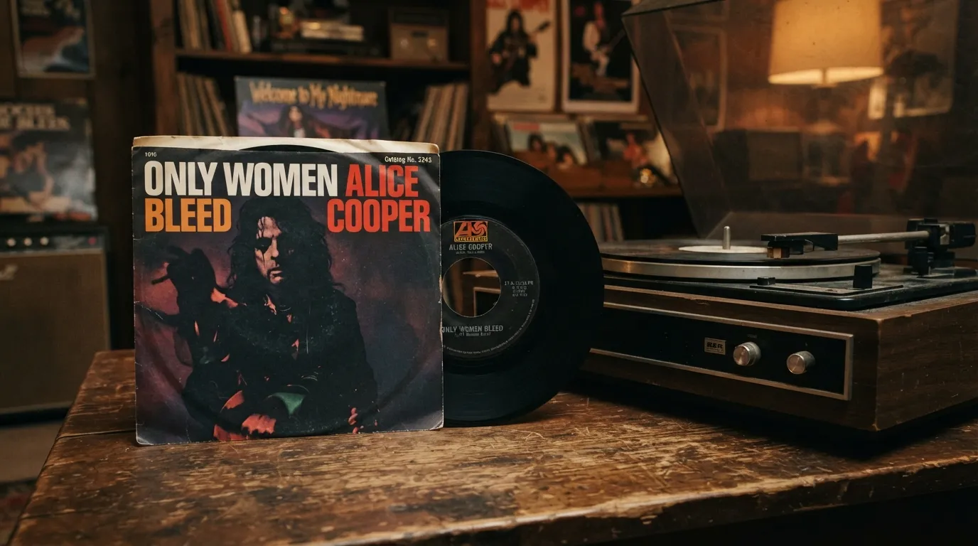 #23 - Only Women Bleed by Alice Cooper (1975) (Image Credits: Gemini)
