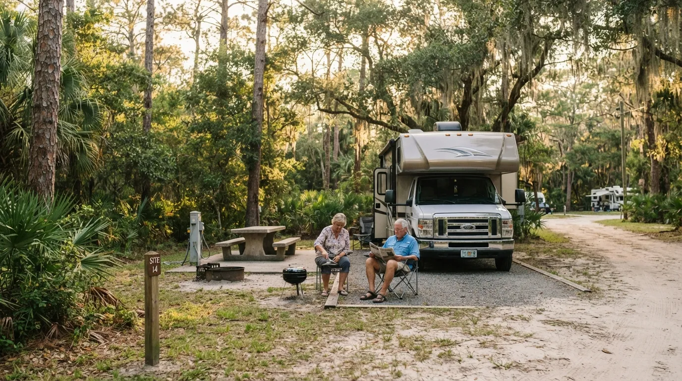 #15 - Florida State Parks Base Camping Fee (Image Credits: Gemini)