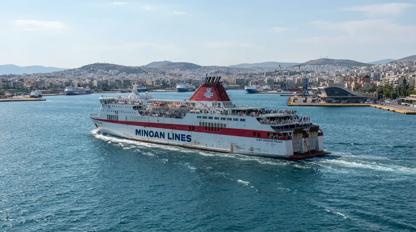 #10 - Minoan Lines Piraeus to Heraklion sailings (Image Credits: Gemini)